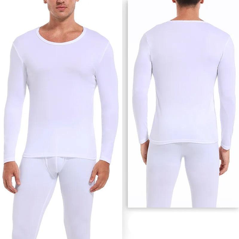 Fleece-Set aus Thermounterhemd und Leggings für Herren