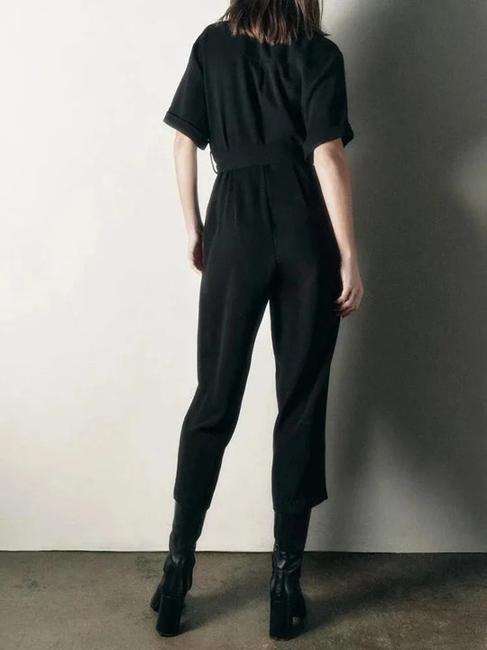 Kurzärmliger Overall für Frauen