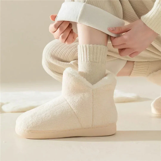 3 Paar dicke Damensocken aus Wolle