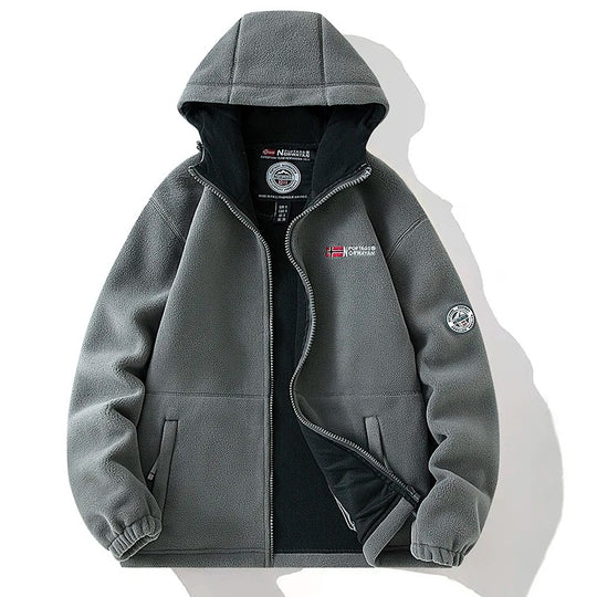 Kältebeständige Fleecejacke für Männer