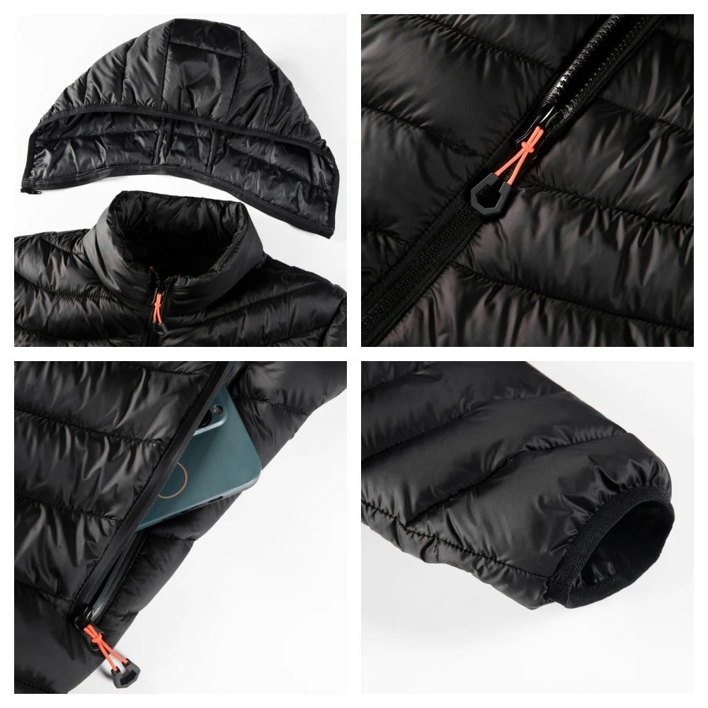 Windjacke mit Kapuze für Männer