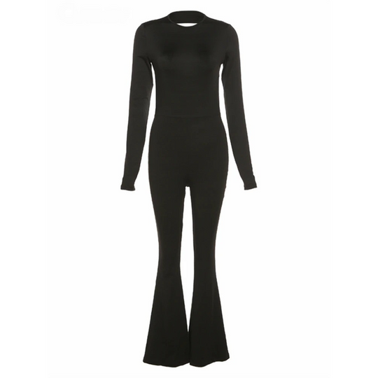 Rückenfreier Damen-Playsuit mit Neckholder