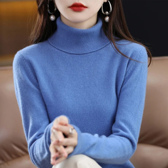 Damen-Strickpullover aus Kaschmir