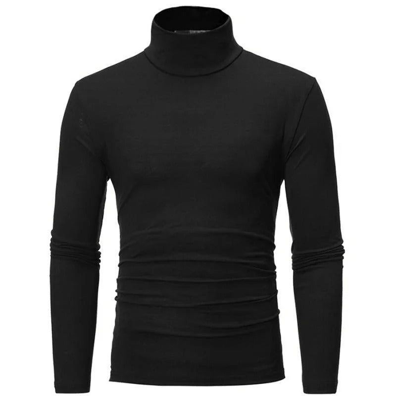 Thermoshirt für Männer mit hohem Halsausschnitt