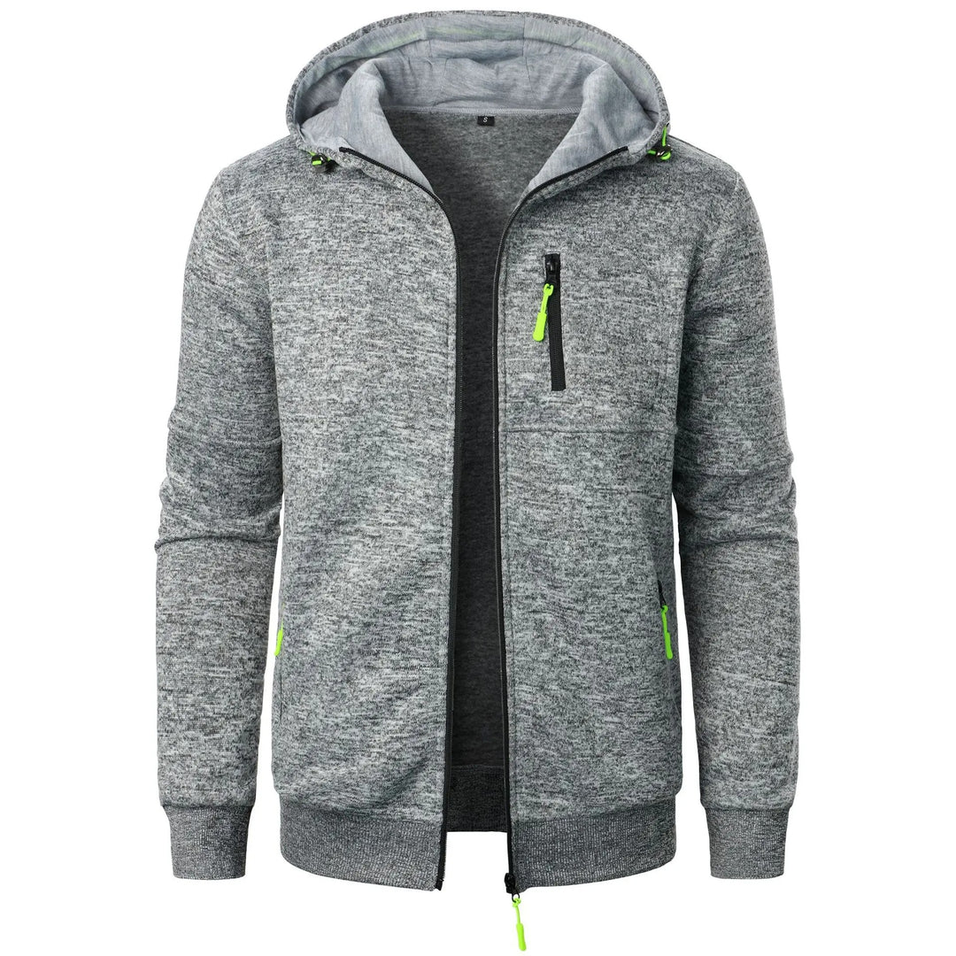 Lässige Sportjacke mit Kapuze für Männer