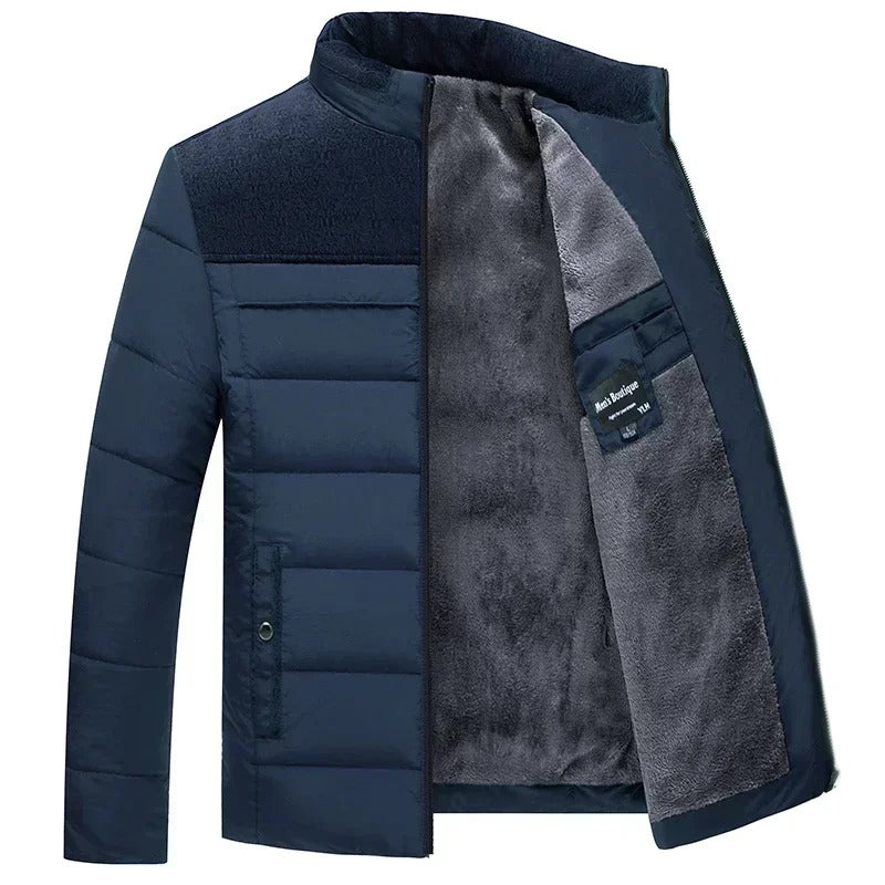 Winter-Parka für Männer aus Plüsch mit Verdickung