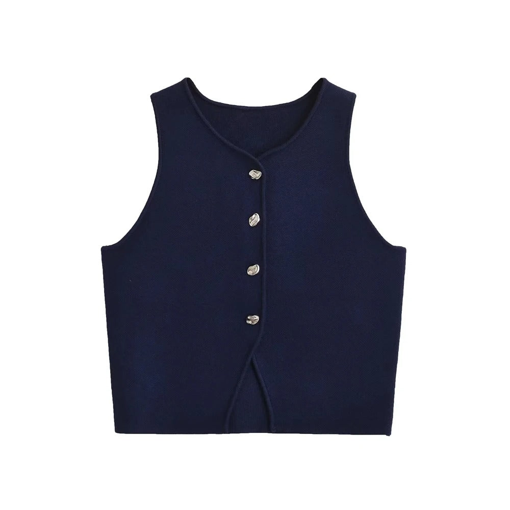 Kurz geschnittene Strickjacke für Damen