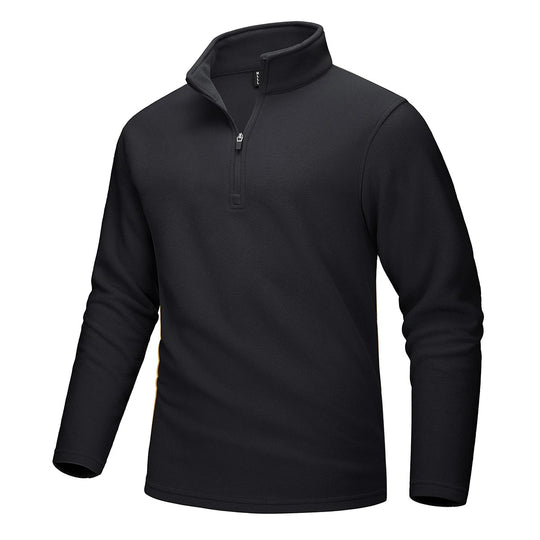 Fleece-Pullover mit halbem Reißverschluss für Männer