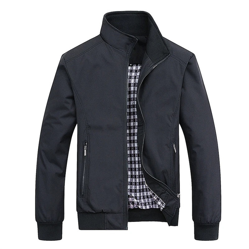 Heren Casual Slank Bomberjacke