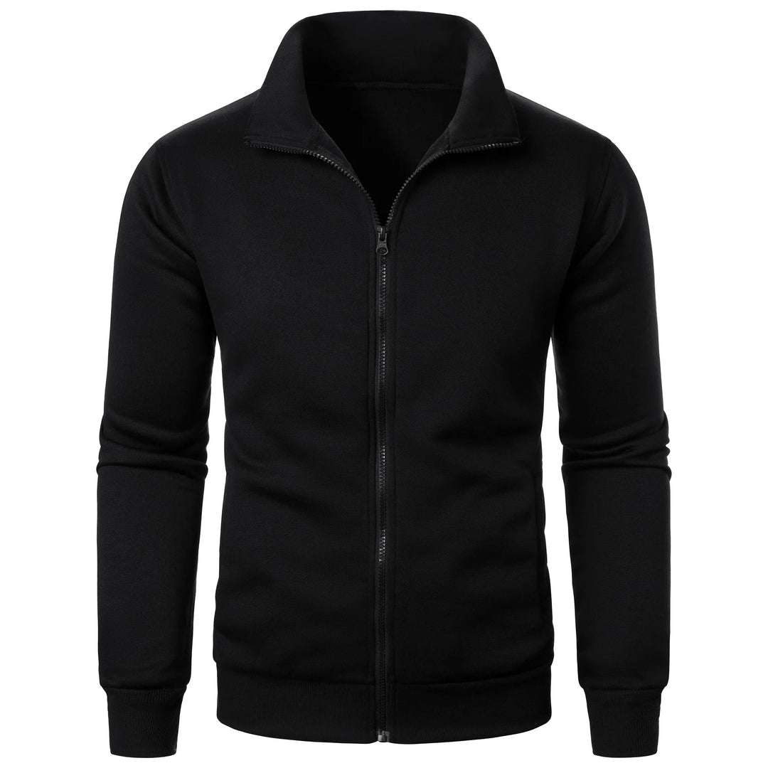 Freizeitjacke für Herren mit Stehkragen und Reißverschluss