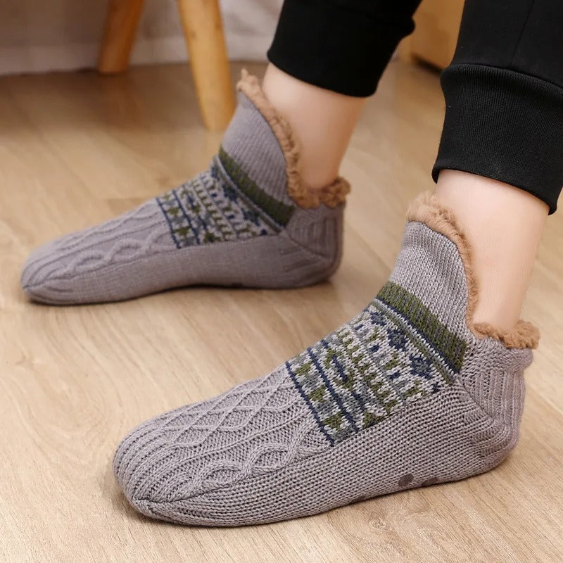 Rutschfeste Socken für den Winter