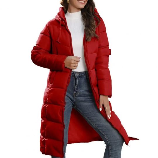 Dick gesteppter Kapuzenparka für Frauen