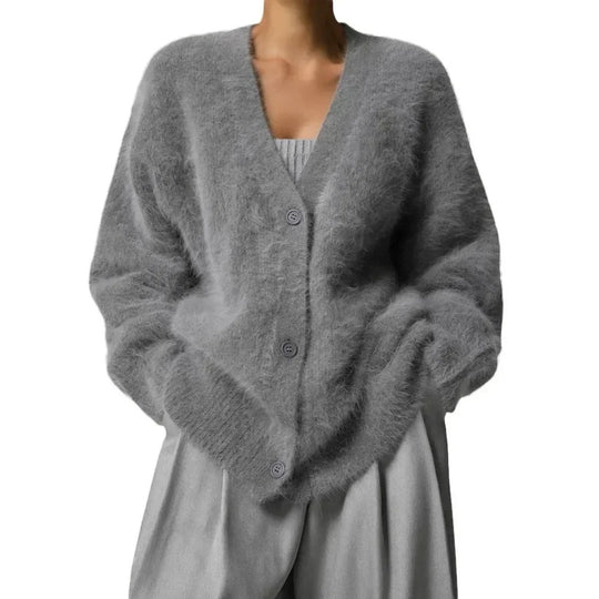 Weiche Strickjacke für Damen