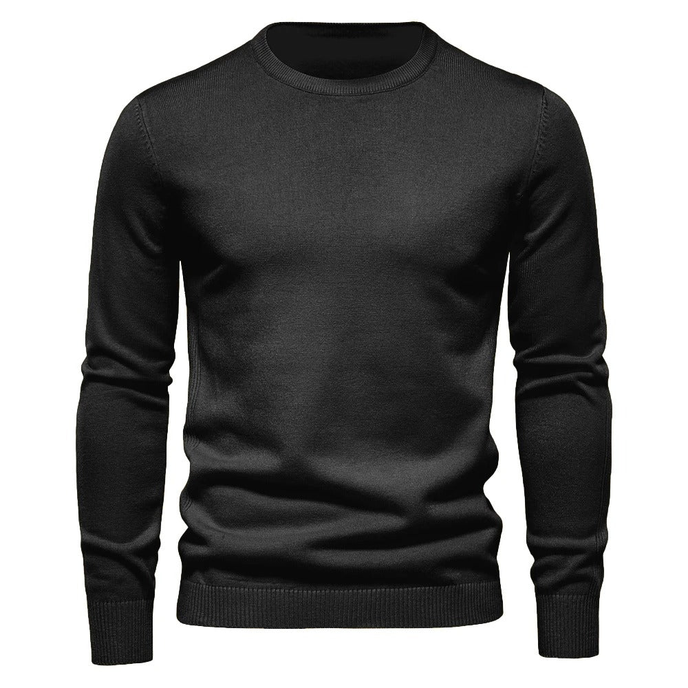 Dicker Pullover für Männer mit schmaler Passform