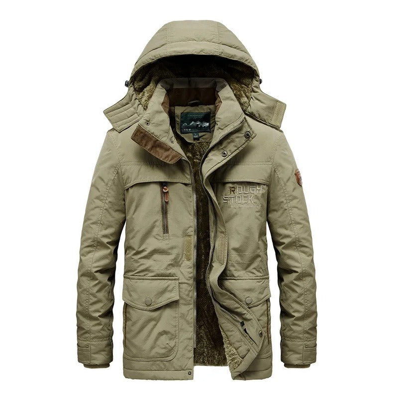 Mehrtaschen-Winterjacke für Männer