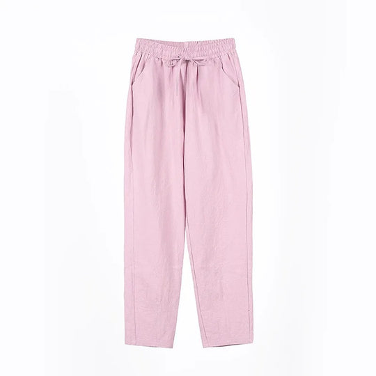 Haremshose mit elastischer Taille für Frauen