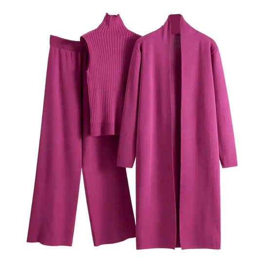 3-teiliges Set Winterweste für Damen