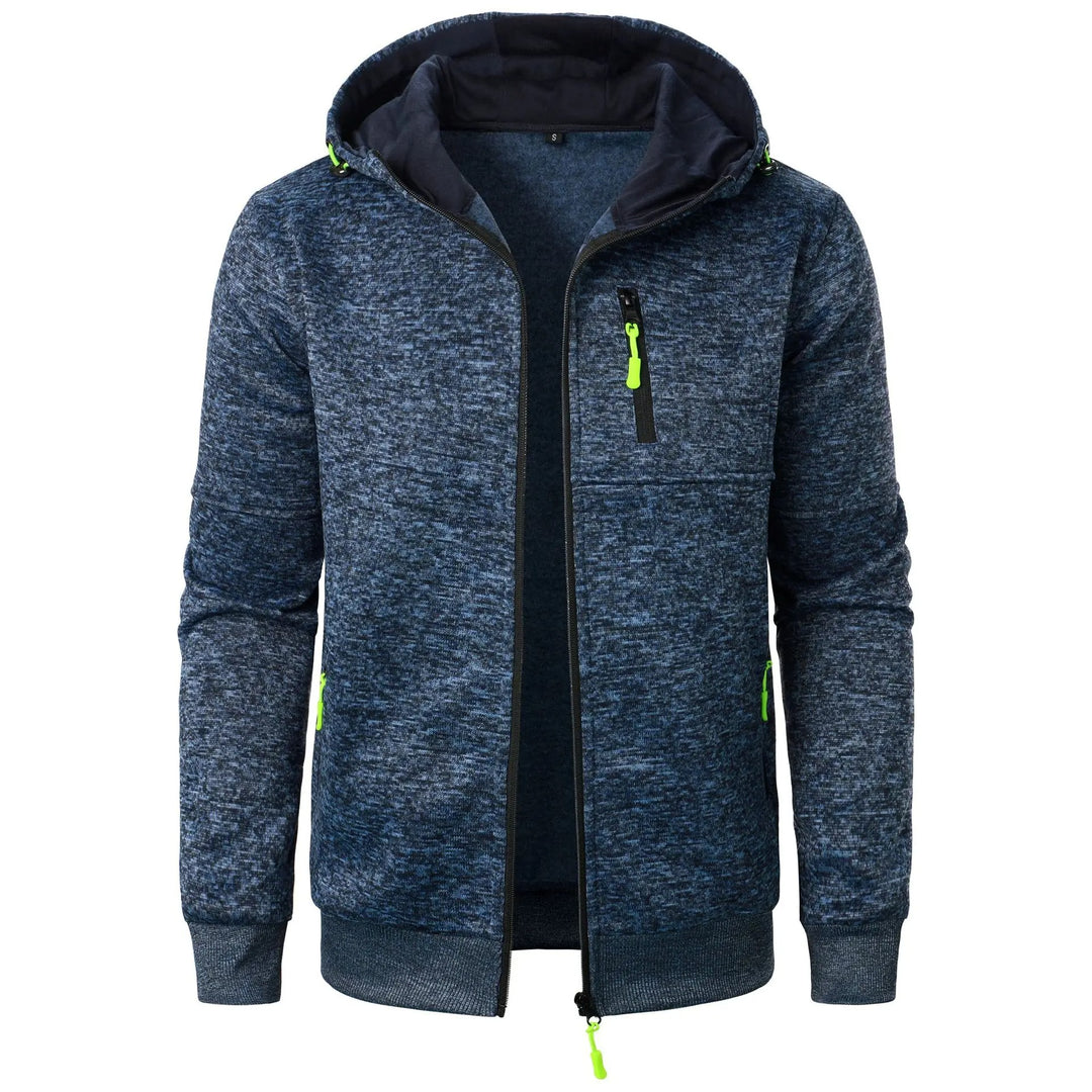 Lässige Sportjacke mit Kapuze für Männer