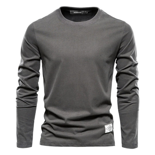 Klassisches Langarm-T-Shirt für Männer