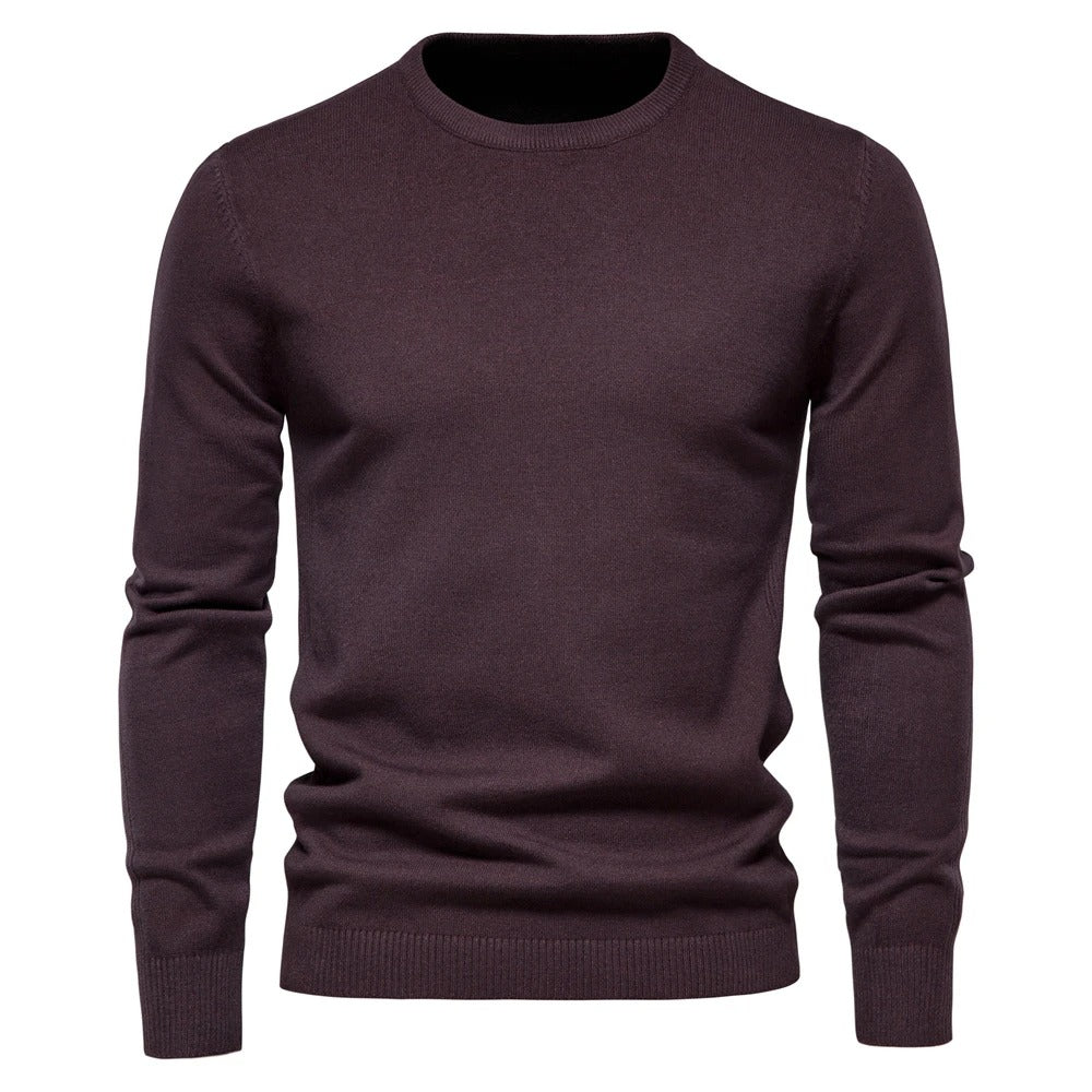 Dicker Pullover für Männer mit schmaler Passform